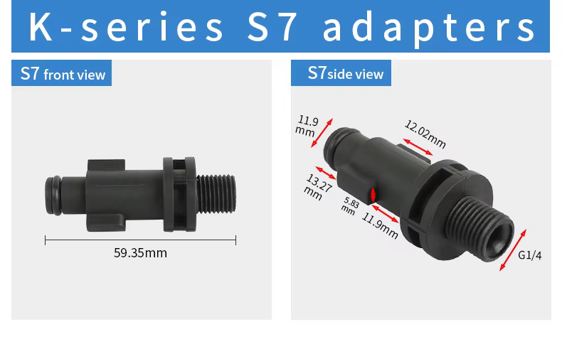 SPS Pressure Washer Foam Lance Adapter Fittings Car Wash Accessories factory