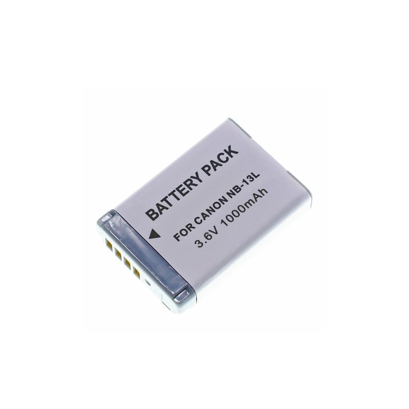 Li-ion 3.6V 1000mAh NB-13L Canon Camera Digital Battery
