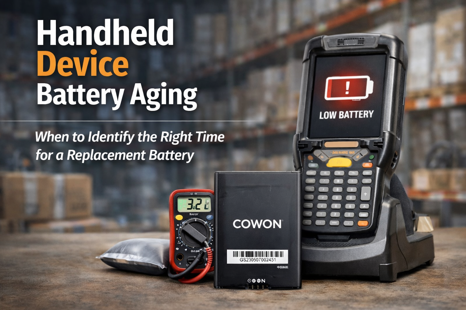Handheld Replacement Battery: When Should You Replace Your Device Battery?