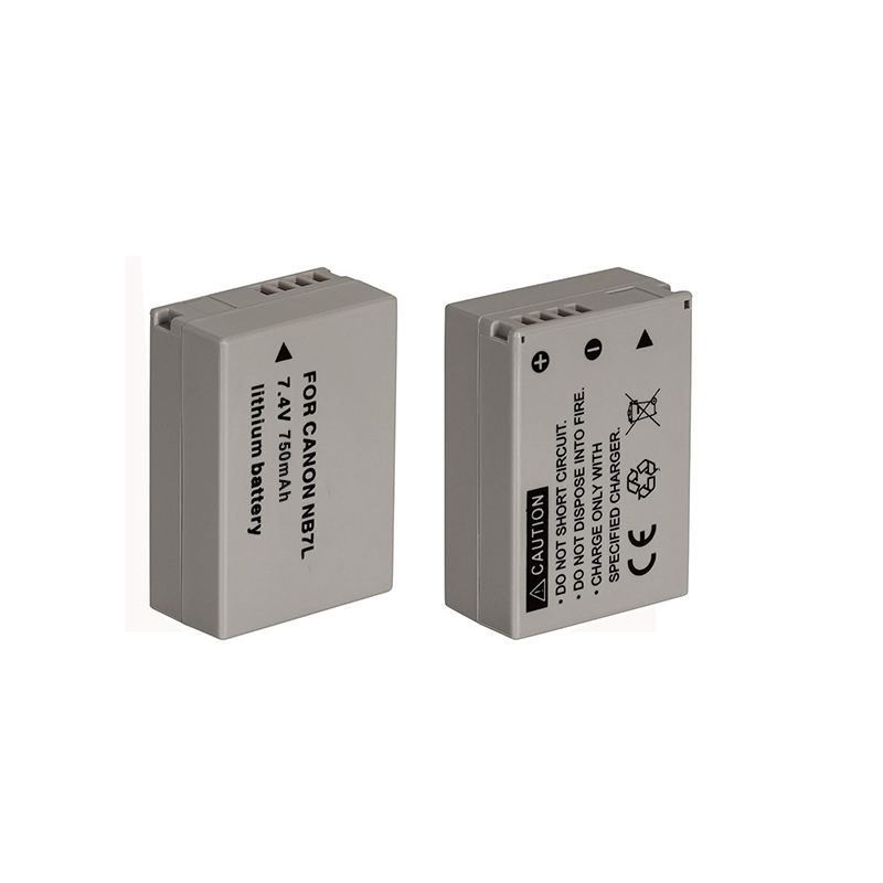 Li-ion 3.7V 750mAh 950mAh NB-7L Canon Camera Digital Battery