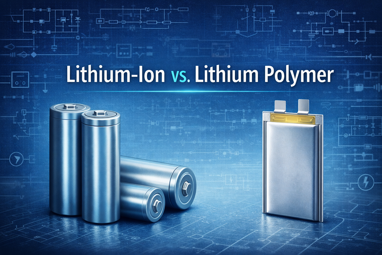 Lithium-Ion vs. Lithium Polymer Batteries: Key Differences, Advantages, and Applications