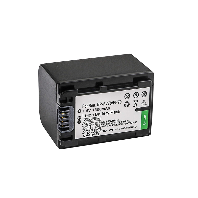 Li-ion 7.4V 1300mAh NP-FV70 Sony Camera Digital Battery