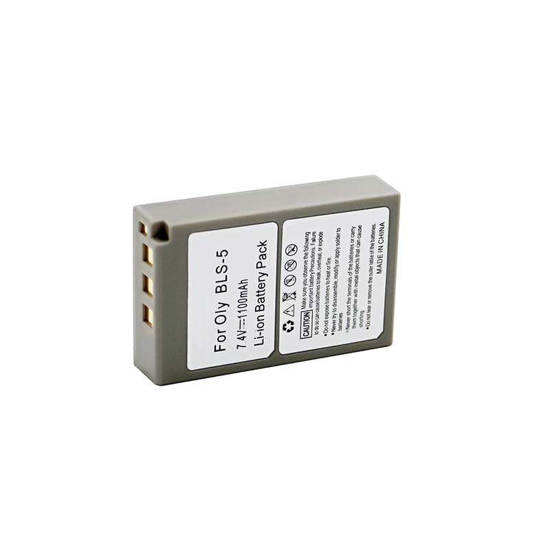 Li-ion 7.4V 1000mAh 1100mAh BLS-5 Olympus Camera Digital Battery
