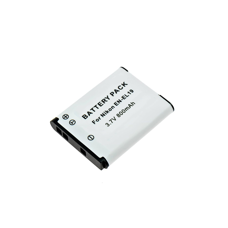 Li-ion 3.7V 800mAh ENEL19 Nikon Camera Digital Battery