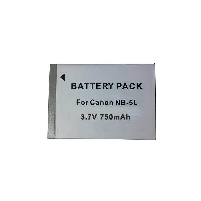 Li-ion 3.7V 750mAh NB-5L Camera Digital Battery for Canon Digital IXUS 850 IS