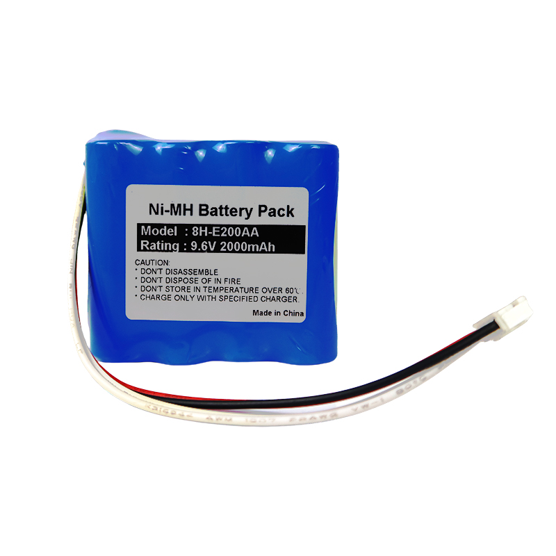 9.6V 2000mAh Ni-MH 8H-E200AA Medical Battery for DAIWHA MP-1000 syringe pump