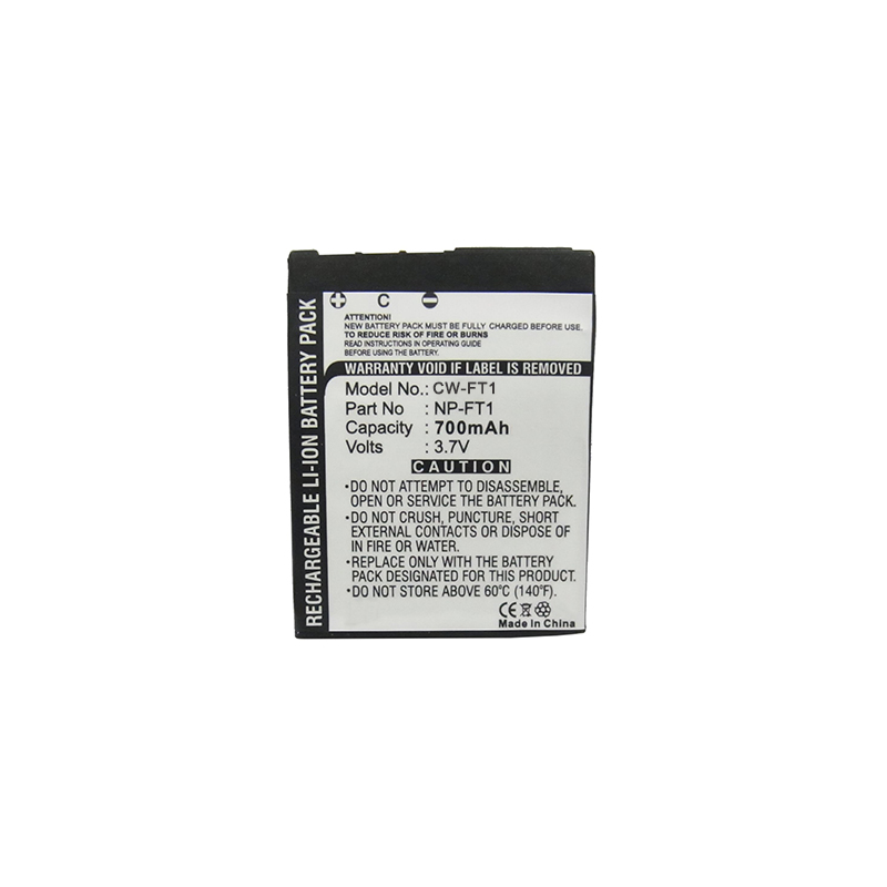 Li-ion 3.7V 700mAh NP-FT1 Sony Camera Digital Battery