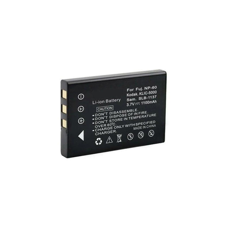 Li-ion 3.7V 1200mAh NP-60 Fujifilm Camera Digital Battery