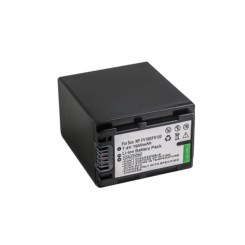 Li-ion 7.4V 1950mAh NP-FV100 Sony Camera Digital Battery