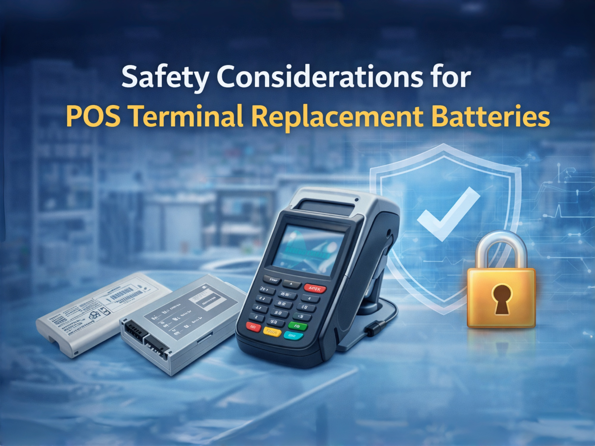 POS Terminal Replacement Battery: Key Safety Considerations