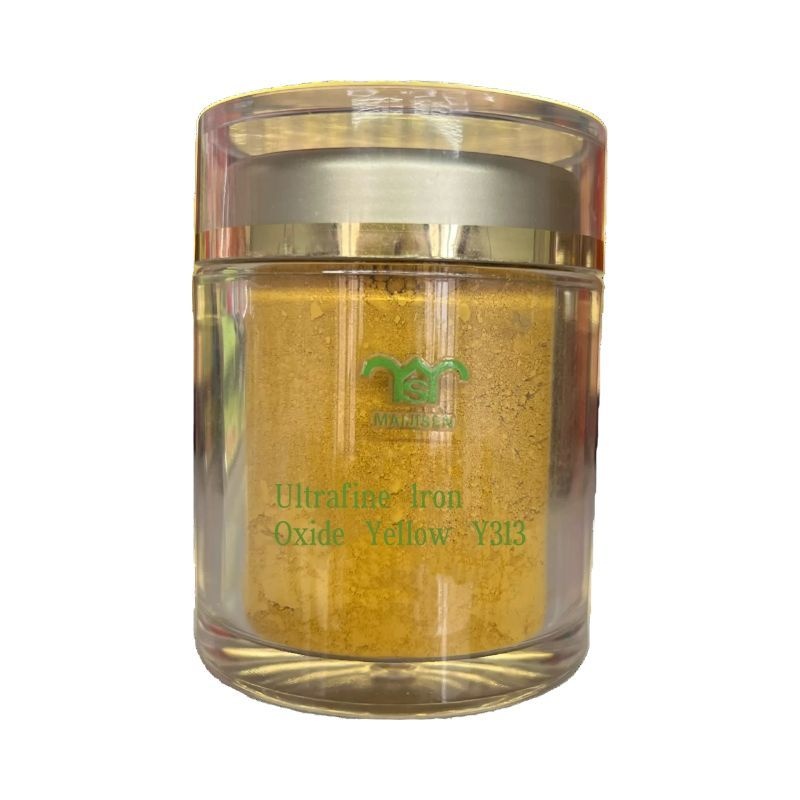 Ultrafine Iron Oxide Yellow Y313 High Dispersion Pigment for PVC / PE & Construction Use