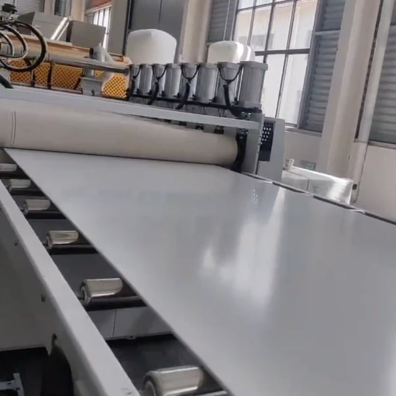 Vietnam customer PVC foam board formula adjusting 