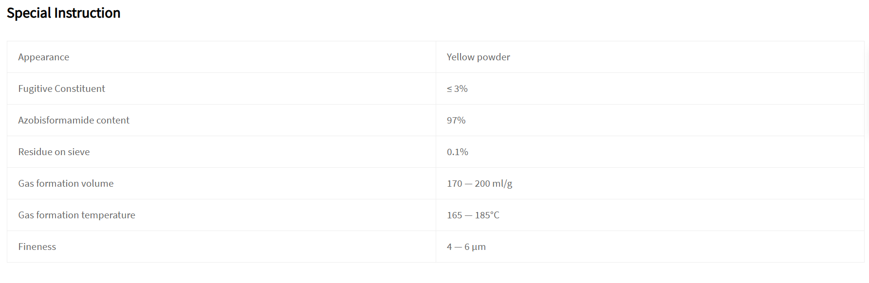 pvc shoes material production enhances blowing agent msv 206325-1
