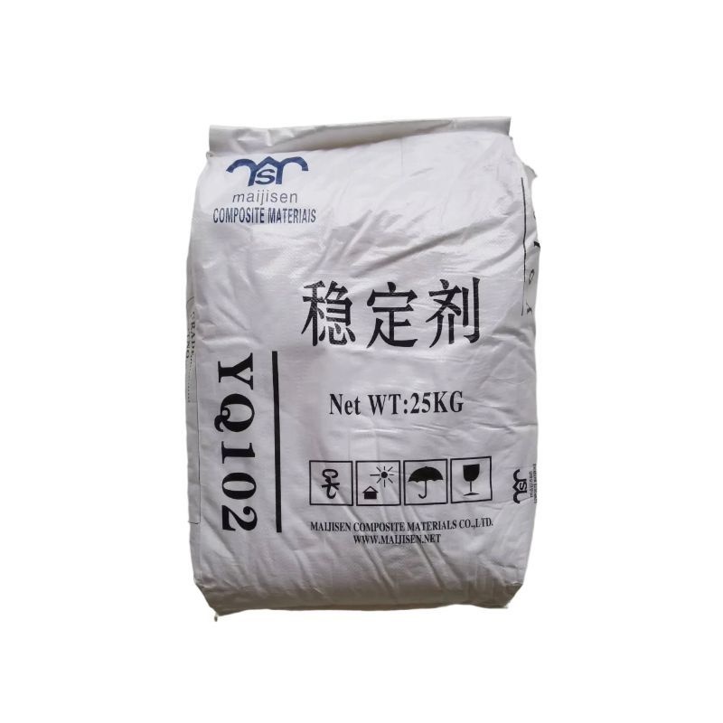 High capacity for HCL absorption lead salt stabilizer for white PVC board products