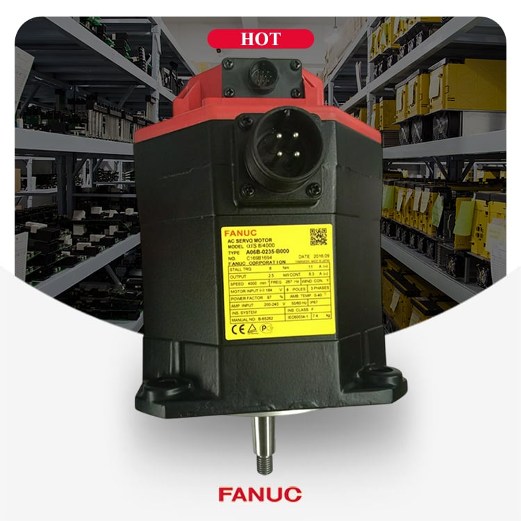A06B-0235-B000 محرك خدمة FANUC المتناوب MDL AiS8/4000 A06B0235B000