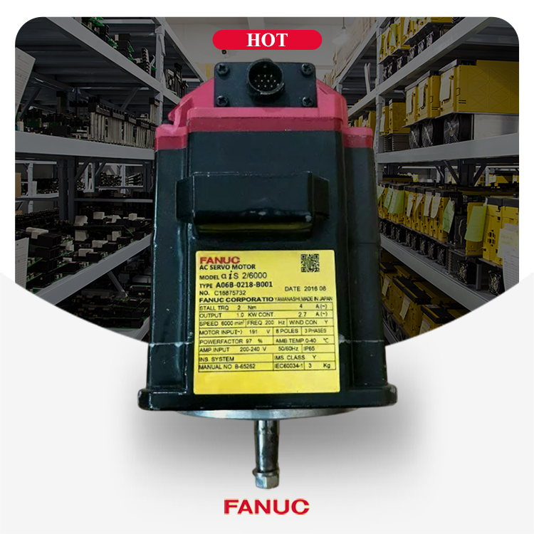 A06B-0218-B001 محرك فانوك العاكس الكهربائي MDL AiS2/6000 A06B0218B001