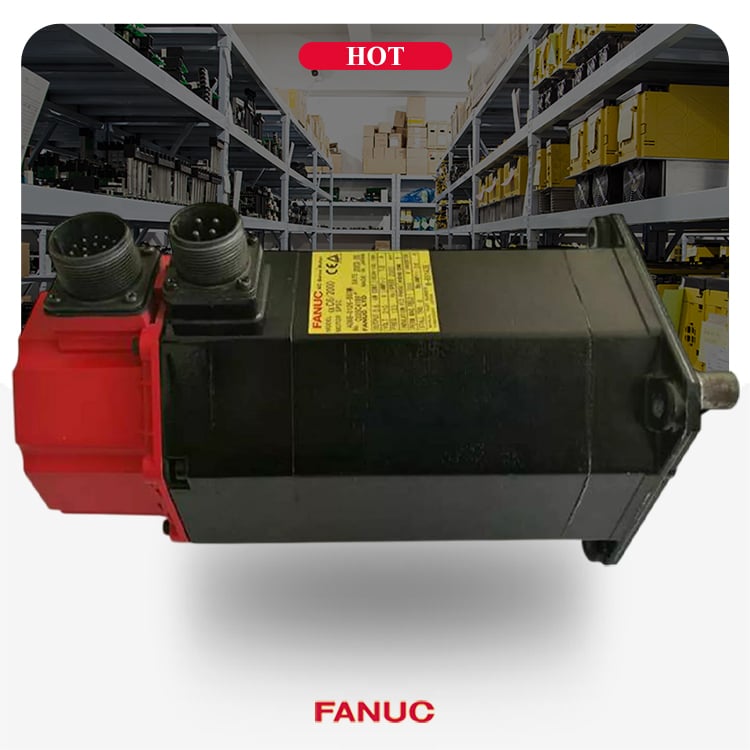 A06B-0126-B080 موتور فانوك الخدمي بالتيار المتردد تم اختباره بالكامل A06B0126B080