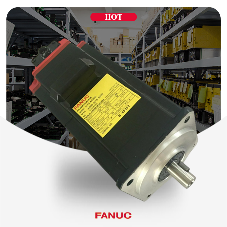 A06B-0215-B500 محرك فانوك المزود بمحرك خدمة متردد AiS4/5000 A06B0215B500