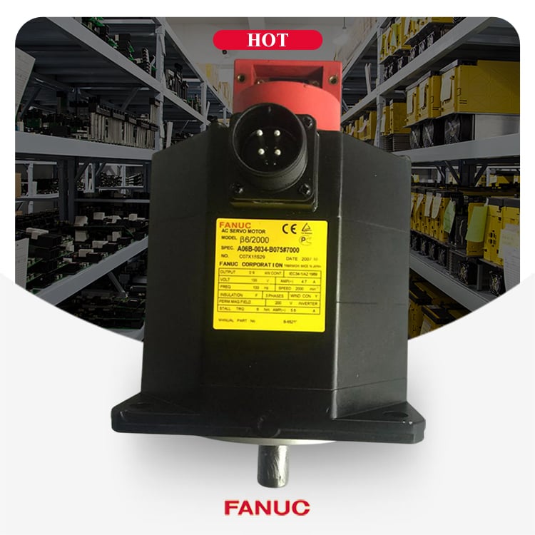 A06B-0034-B075#7000 موتور فانوك العاقد المتردد A06B0034B075#7000