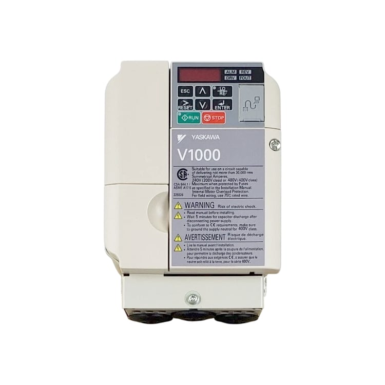 CIMR-VU4A0002FAA YASKAWA VARIABLE FREQUENCY DRIVE CIMRVU4A0002FAA