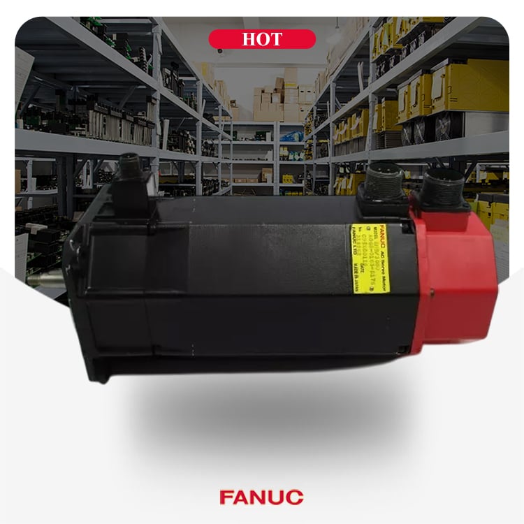 A06B-0163-B175 MOTOR DE SERVO FANUC AC ALPHA M9/3000 A06B0163B175