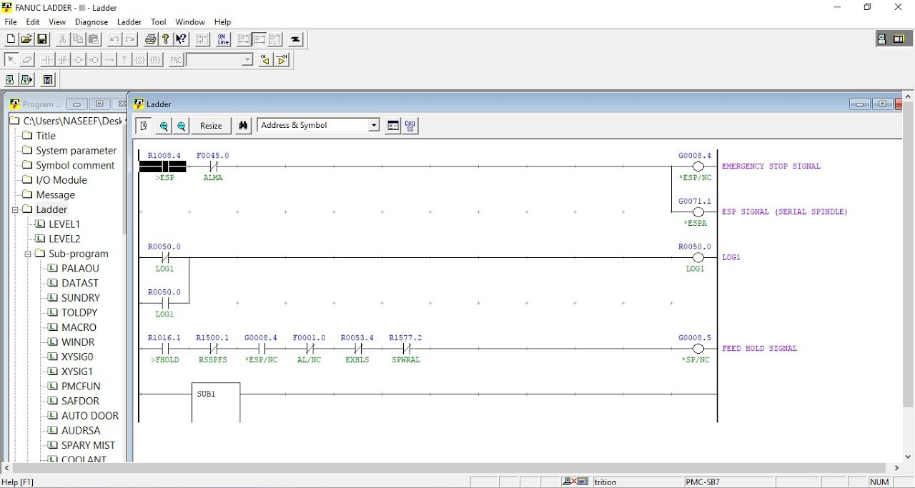 How to Use Fanuc Ladder III on Fanuc OM Controller?