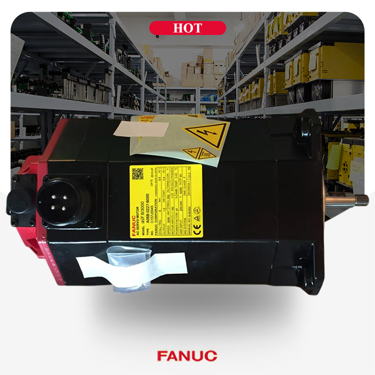 A06B-0227-B000 MOTYLKOWY SILNIK SERWOWY FANUC MDL AiF8/3000 A06B0227B000