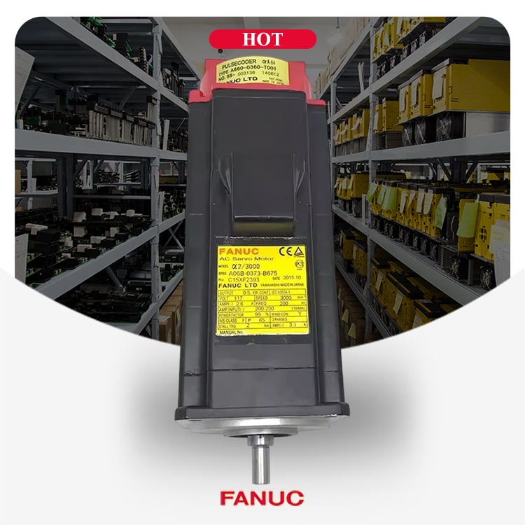 A06B-0373-B675 موتور فانوك الخدمة المتردد من نوع ALPHA 2/3000 A06B0373B675