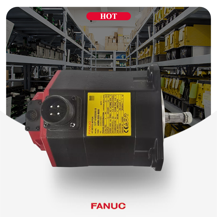 A06B-0225-B000 محرك خدمة متردد التيار الكهربائي FANUC AiF4/5000HV A06B0225B000
