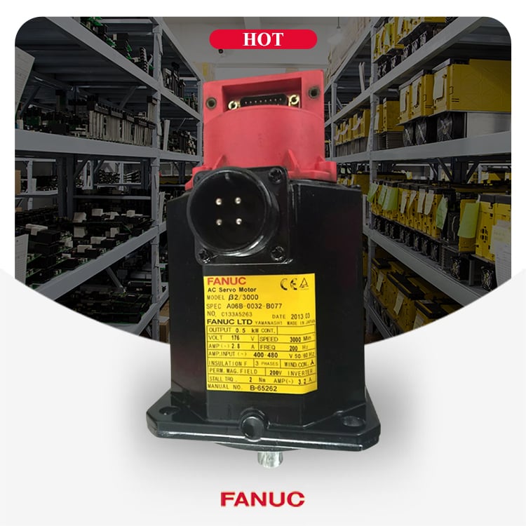 A06B-0032-B077 فانوك موتور خدمة ذاتي AC بيتا 2/3000 A06B0032B077