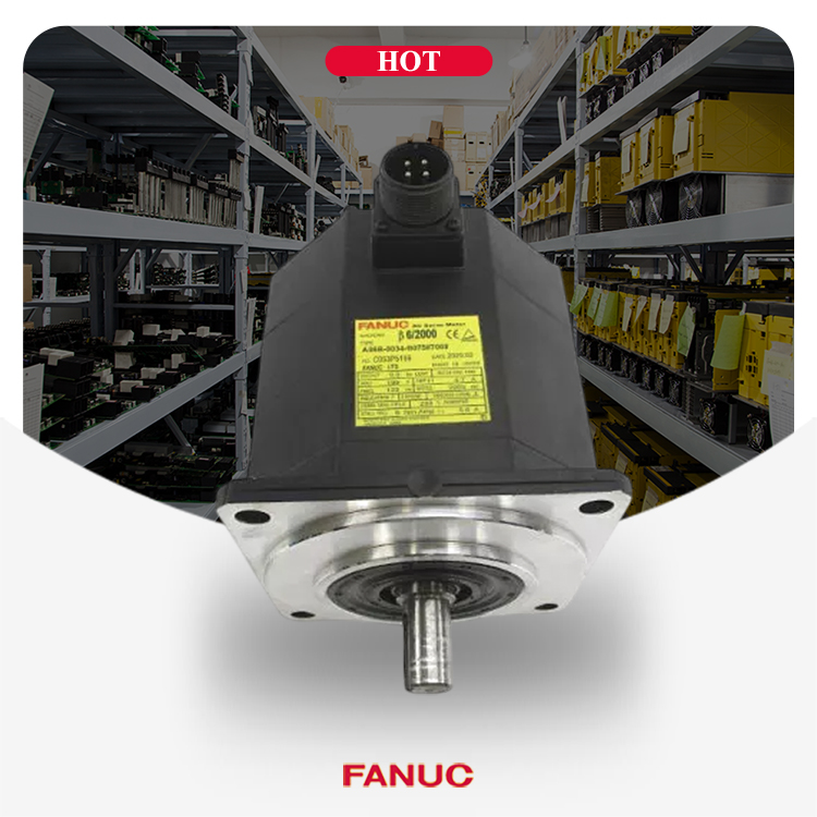 A06B-0034-B075#7008 موتور خدمة FANUC B6/2000 A06B0034B0757008