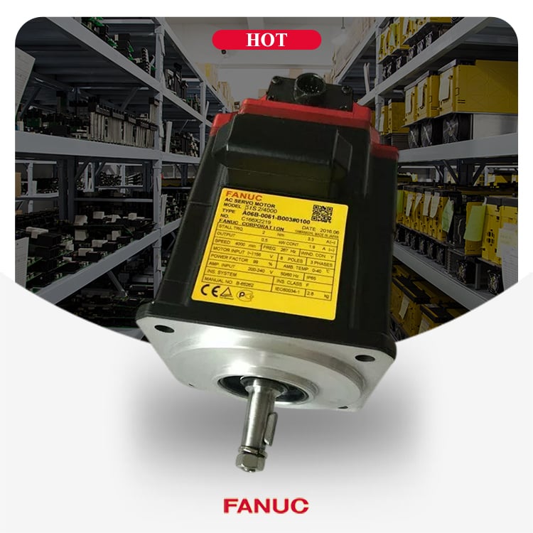 A06B-0061-B003#0100 محرك خدمة FANUC BiS2/4000 A06B0061B0030100