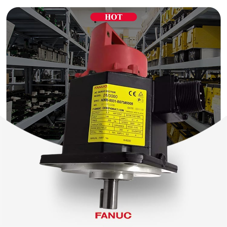 A06B-0031-B075#7008 MOTORD SERWOWY FANUC B1/3000 A06B0031B0757008