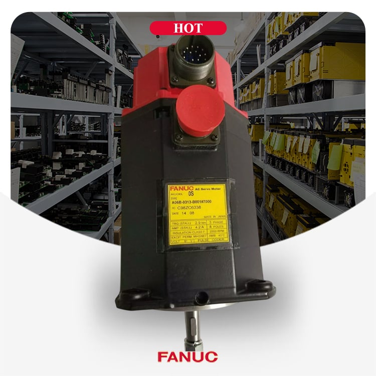 A06B-0313-B001#7000 محرك سيرفو FANUC تم اختباره A06B0313B0017000