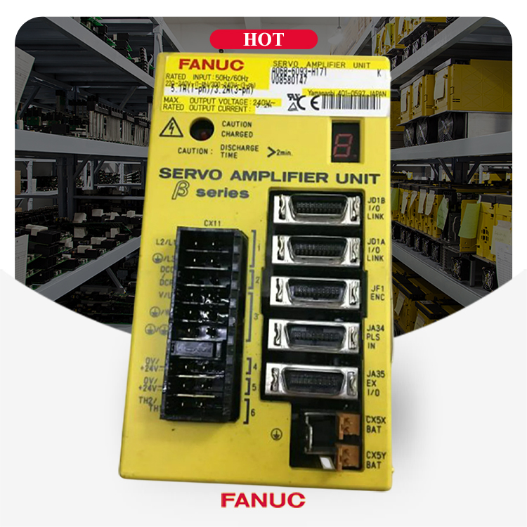 A06B-6093-H171 FANUC DRIVE SERVO BETA TUTTI TESTATI A06B6093H171