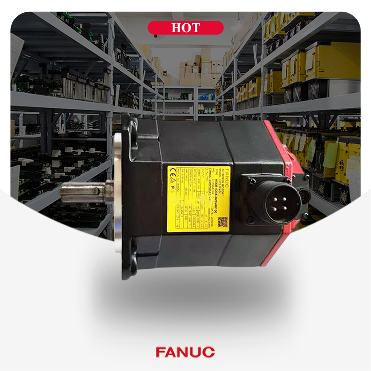 A06B-0235-B202#0100 MOTOR SERVO FANUC AiS8/4000 A06B0235B2020100