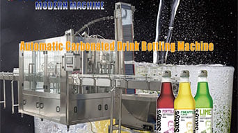 Máquina automática de embotellado de bebidas gaseosas – Llenadora isobárica para agua con gas