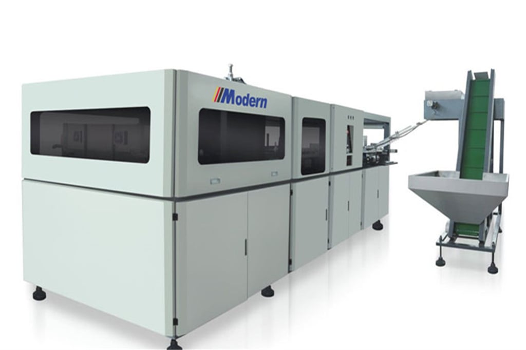 Pet bottle blowing machine
