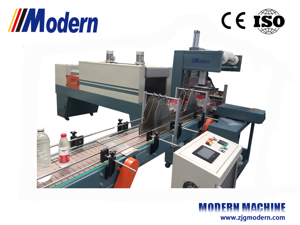 Automatic film shrink wrapper