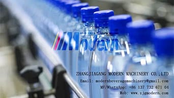 Línea automática de llenado de botellas de agua – Producción de maquinaria moderna de Zhangjiagang