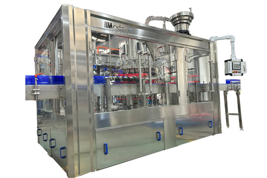 Máquina de llenado de aceite de oliva