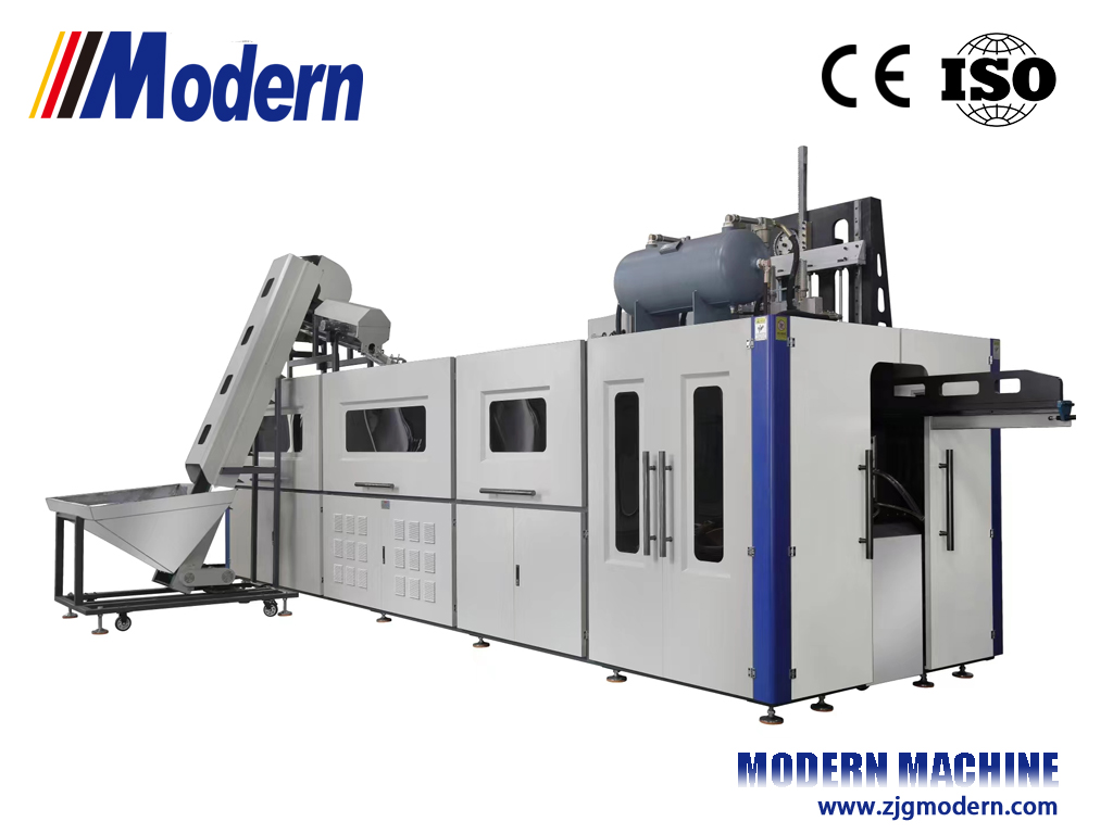 High speed bottle blow moulding machine