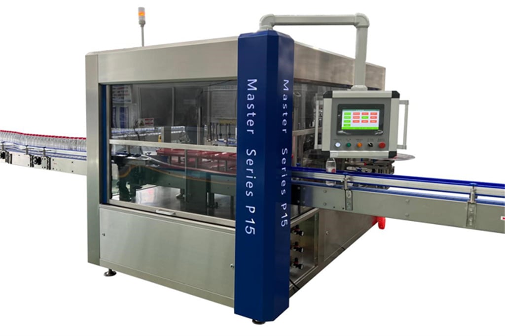 Máquina etiquetadora de pegamento termofusible OPP