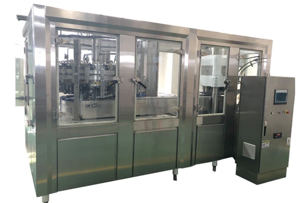 2in1 can filling and seaming machine