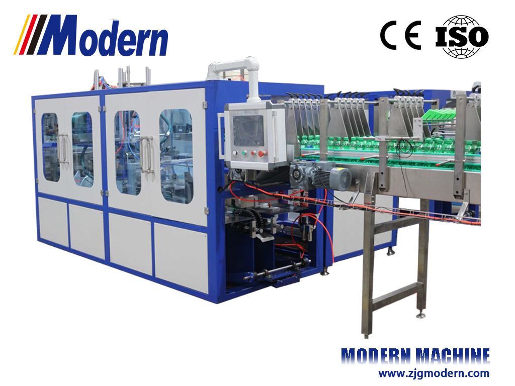 Cardboard carton wraparound packing machine
