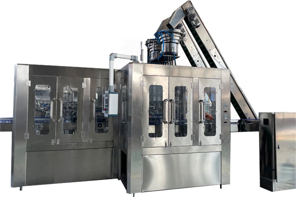 Máquina de llenado de refrescos carbonatados
