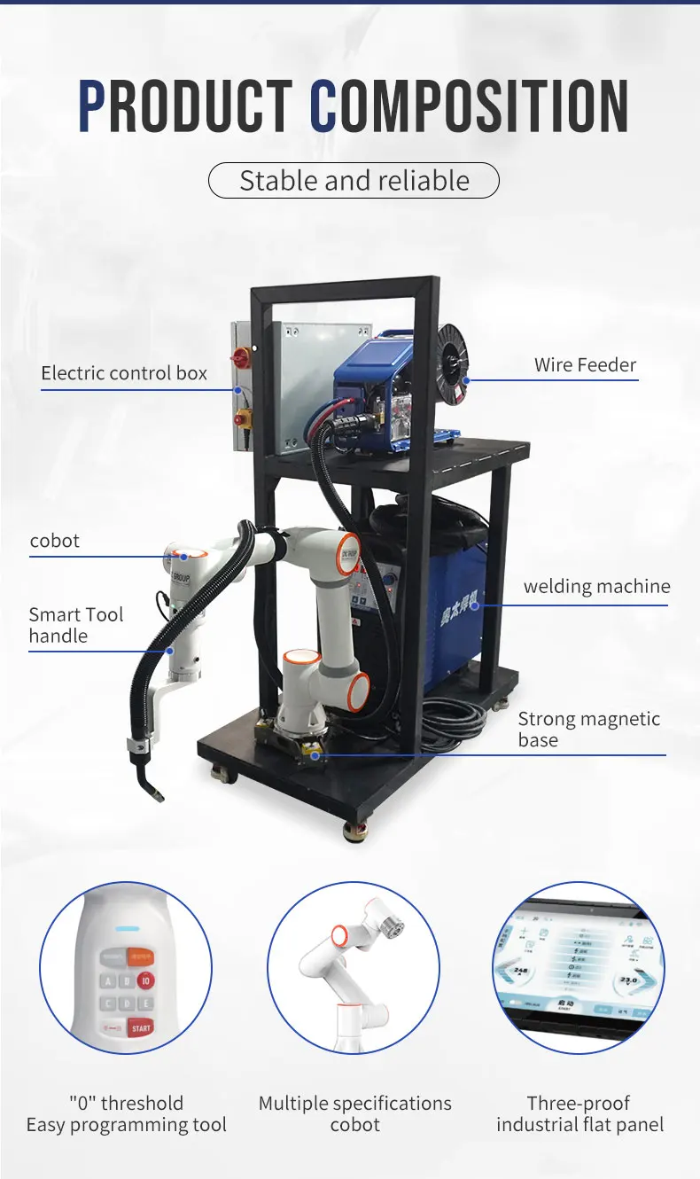 High-quality Collaborative Robot Arm FR5 6-Axis Industrial Picking Cobot Multifunctional Robotic Arm