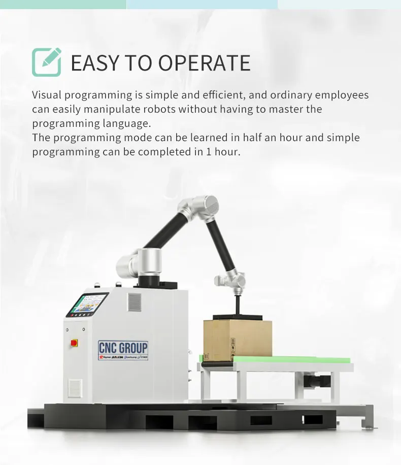 Good helper Best seller high quality good price Hot product high quality good price 6 axis robot arm robot used for handing