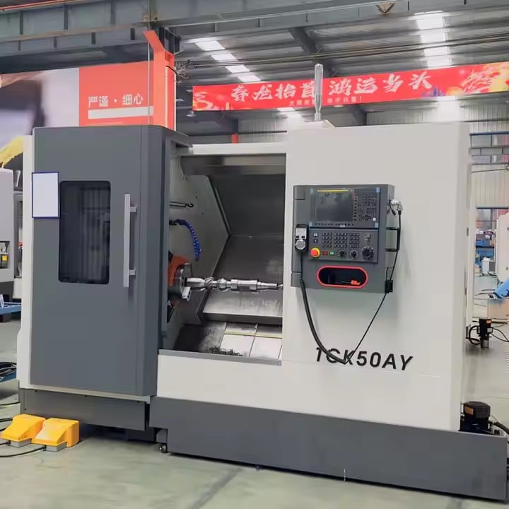 Высокоскоростной TCK50Y/500 CNC Фрезерный Токарный Микрообрабатывающий Станок с Одним Шпинделем и Системой Управления Fanuc