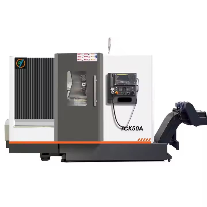 TCK50A-800 5 Axis Slant Bed Cnc Lathe Machine Price Multifunctional Lathe and Milling Machine